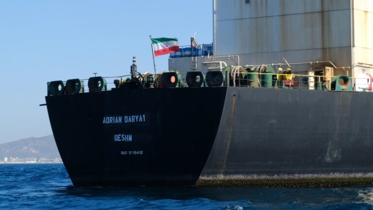U.S. imposes sanctions on international network shipping Iranian oil to