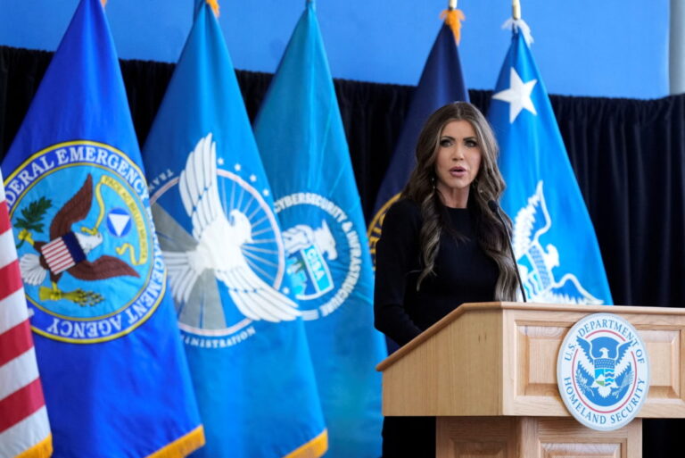 DHS Secretary Noem taps new leaders for ICE and moves to identify leakers