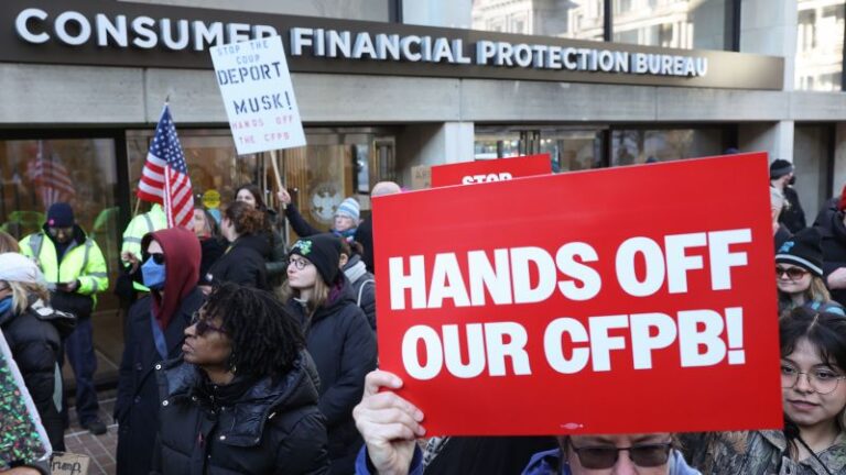 Trump can shrink consumer protection agency but cannot dismantle it