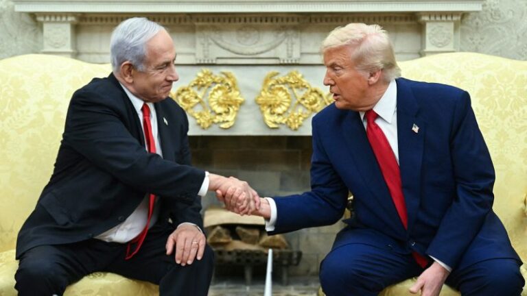 Live updates: Trump to meet Netanyahu as federal government shutdown looms
