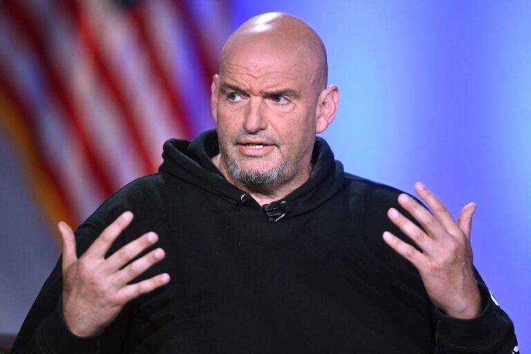Fetterman says he’s back home after a fall put the Pennsylvania senator in