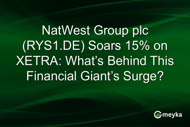 NatWest Group plc (RYS1.DE) Soars 15% on XETRA: What’s Behind This