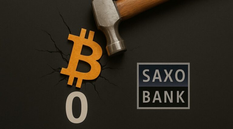 This New Bitcoin Price Prediction From Saxo Bank Warns BTC Could Fall to