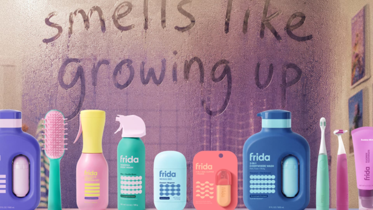Baby products company Frida is expanding into kids’ personal care