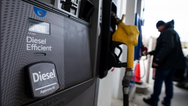 The price of diesel is skyrocketing. Here’s why Canadians may soon feel it