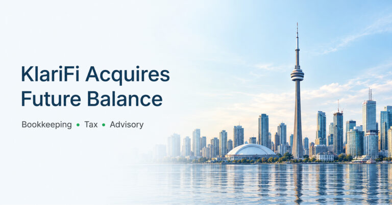 KlariFi Acquires Future Balance, Expanding Accounting and Advisory Support